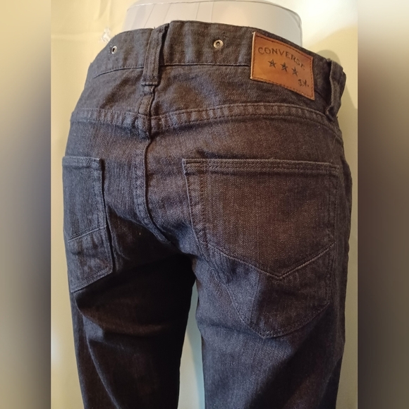 🍒 Converse JV * John Varvatos * Super Chunking Skinny Jeans - Picture 1 of 8